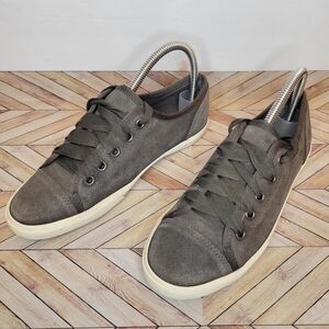 Kurt Geiger London Cloth Trainer Heathered Gray Lace Up Women's Size 5